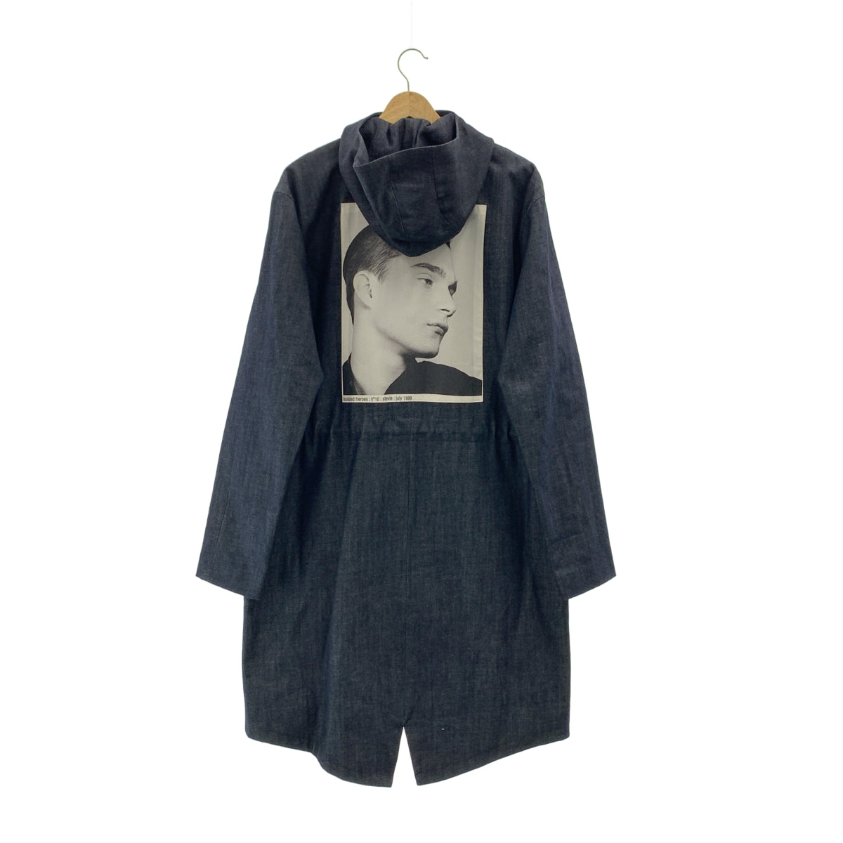 RAF SIMONS / 거친 시몬스 | 2016SS | Parka with back patch isolated hero 백 프린트 데님 모드 코트 | 46 |