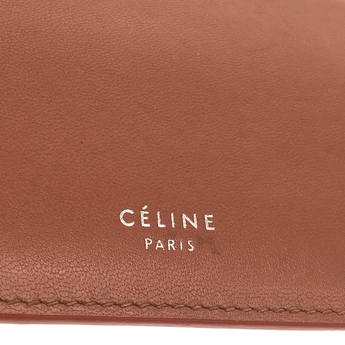 CELINE | by Phoebe Philo / 雙色三折卡片夾 |