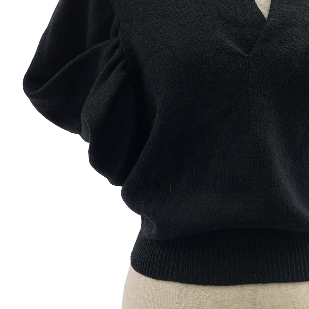 Christian Dior / 克麗絲汀迪奧 | BEE / 短袖垂墜針織衫 | 36 | 女士