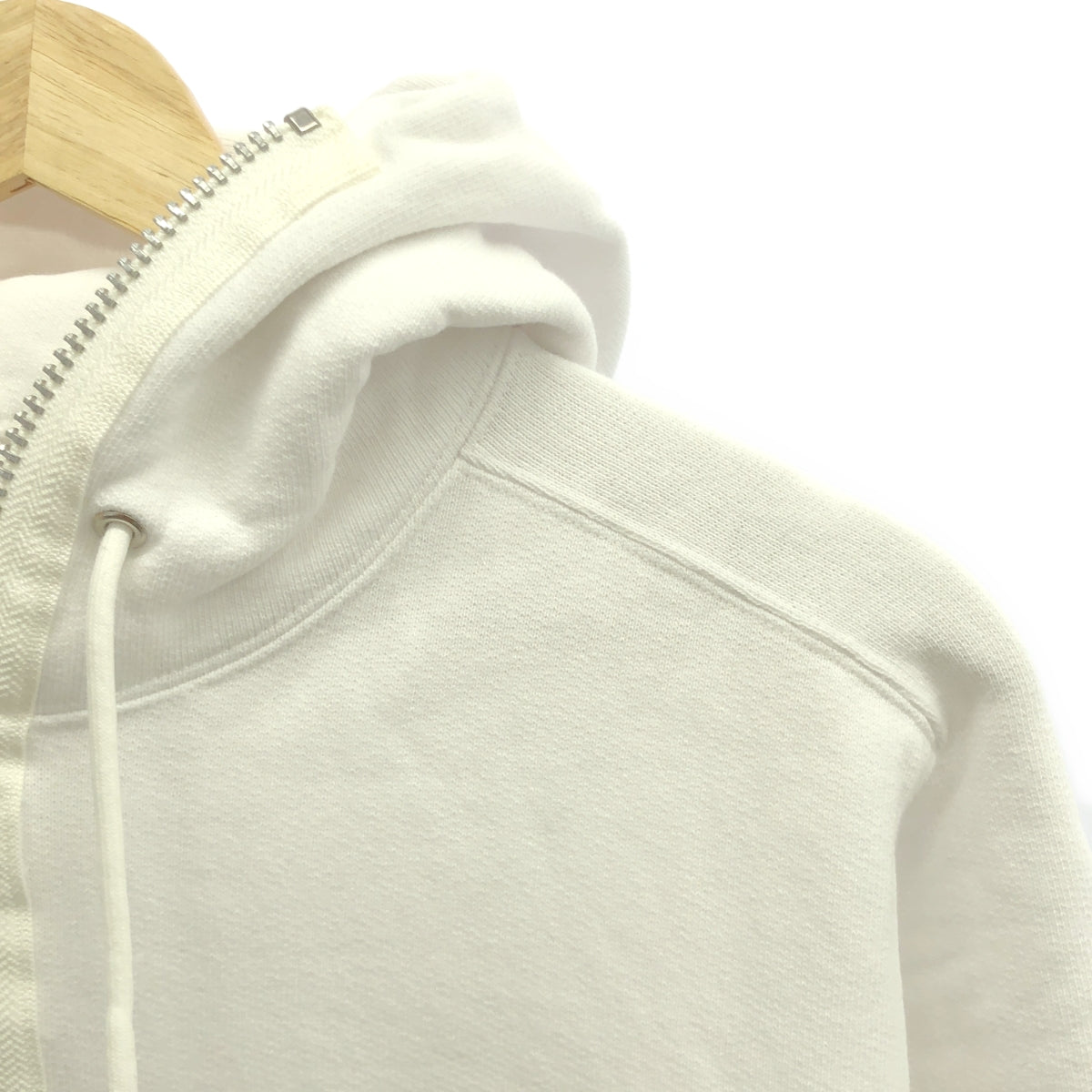 sacai / サカイ | 2024SS | × carhartt WIP カーハートコラボ Hoodie スウェット ジップ パーカー | 1 | ホワイト | メンズ