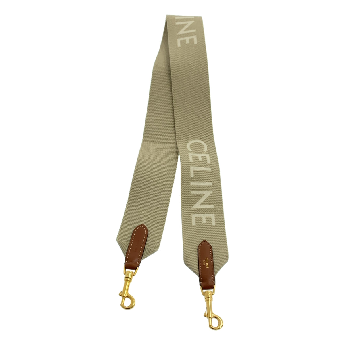 CELINE / 셀린느 | 가죽 전환 자카드 로고 숄더 / 가방 스트랩 |