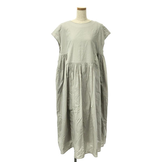 kagure | 2WAY Sleeveless Gathered Dress | F | Light Gray | Women's