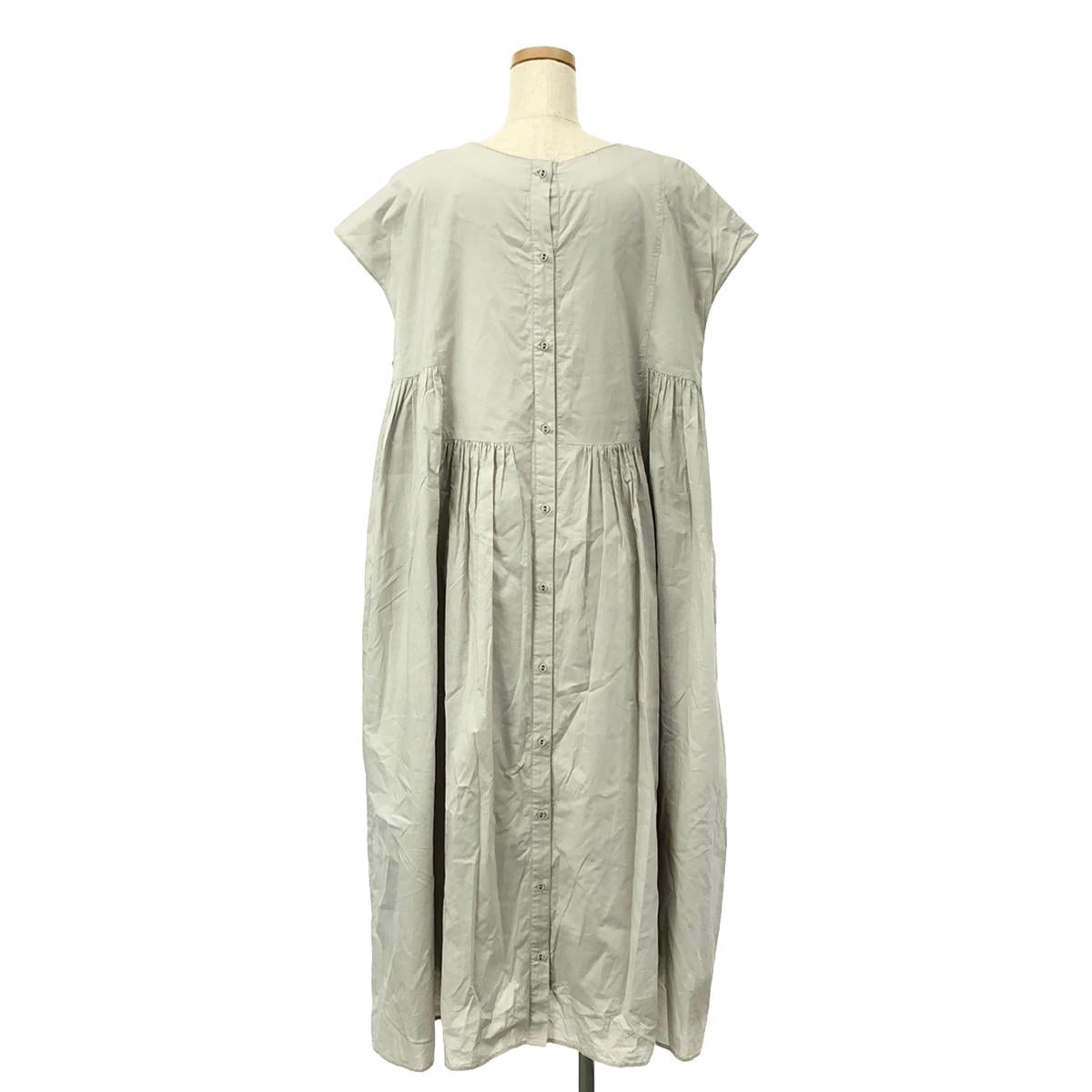 kagure | 2WAY Sleeveless Gathered Dress | F | Light Gray | Women's