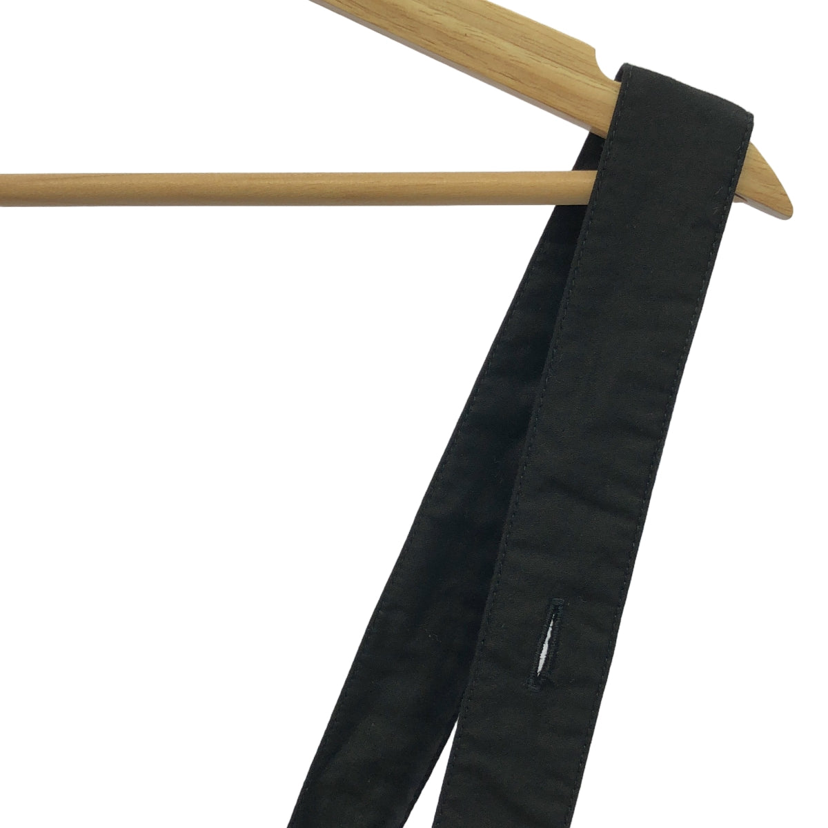 nest robe / ネストローブ | コットン モールスキン サスペンダー付 パンツ | F | ブラック | レディース
