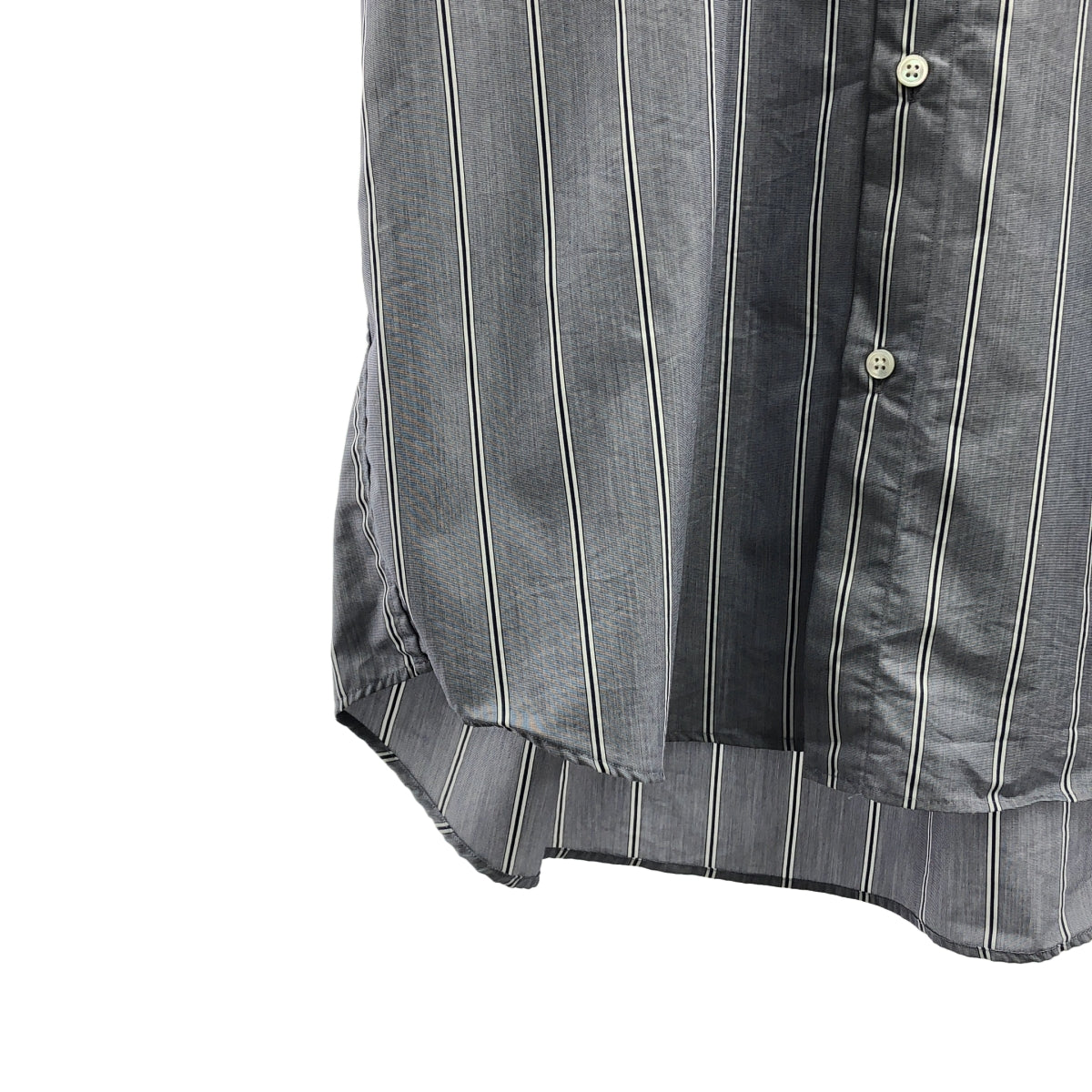 stein / シュタイン | OVER SLEEVE SS SHIRT ストライプ オーバーサイズ シャツ | S | メンズ