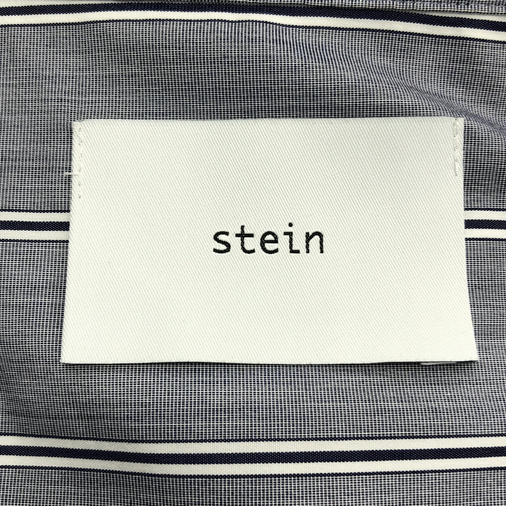 stein / シュタイン | OVER SLEEVE SS SHIRT ストライプ オーバーサイズ シャツ | S | メンズ