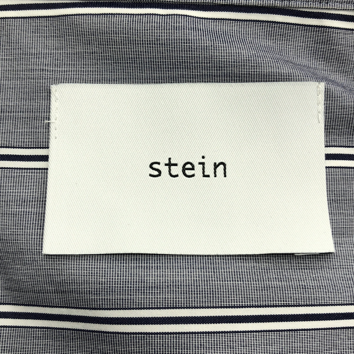 stein / シュタイン | OVER SLEEVE SS SHIRT ストライプ オーバーサイズ シャツ | S | メンズ