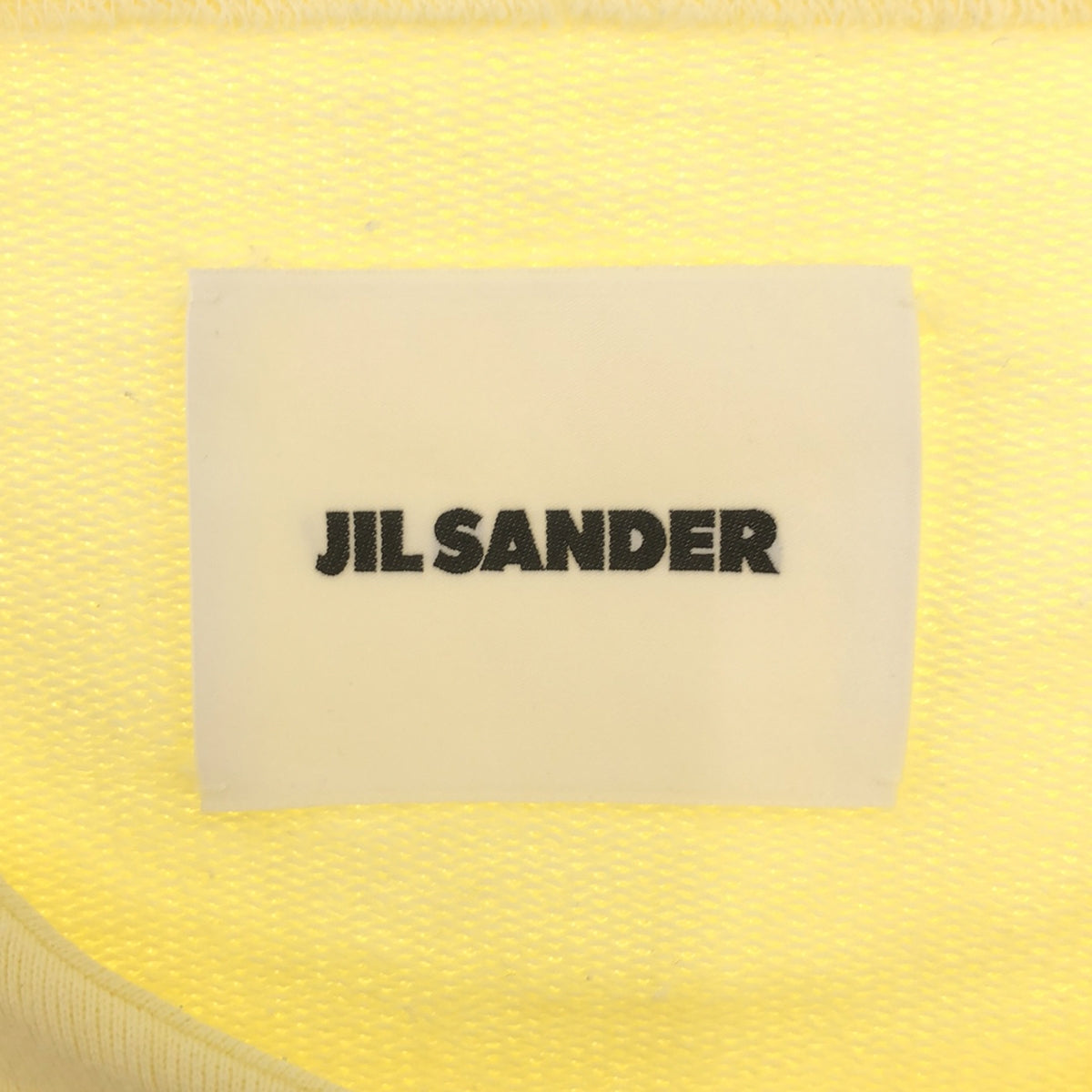 JIL SANDER / 질산더 | 오버 사이즈 슬릿 스웨트 풀오버 | M | 남성