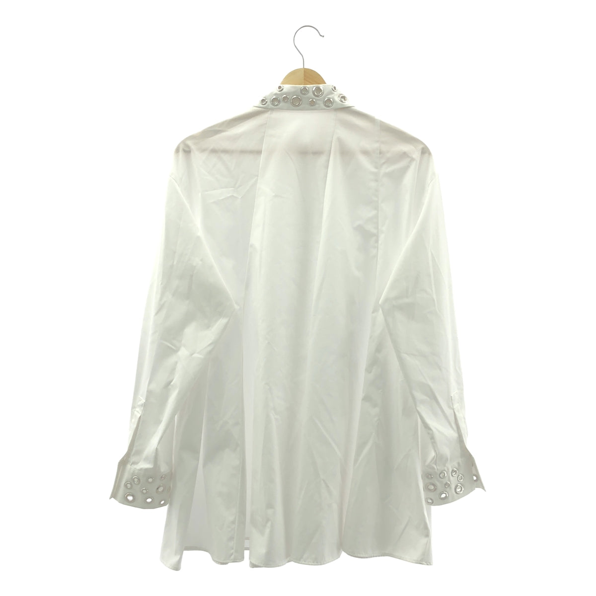 LOHEN / 羅恩 | 2024AW | EYELET SHIRT 鉚釘穿孔常規領襯衫 | F | 女款