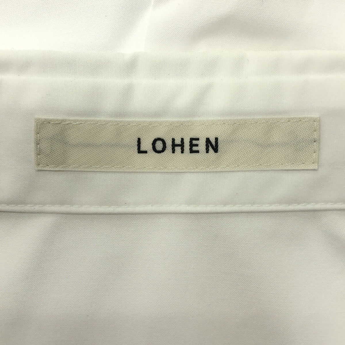LOHEN / 羅恩 | 2024AW | EYELET SHIRT 鉚釘穿孔常規領襯衫 | F | 女款