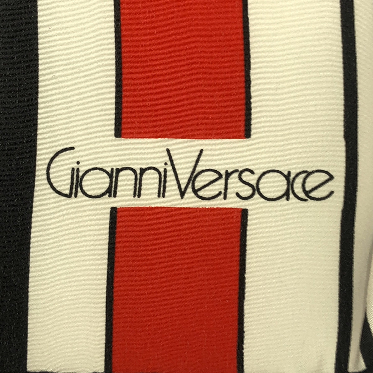 Gianni Versace | Flower stripe all-over print scarf |