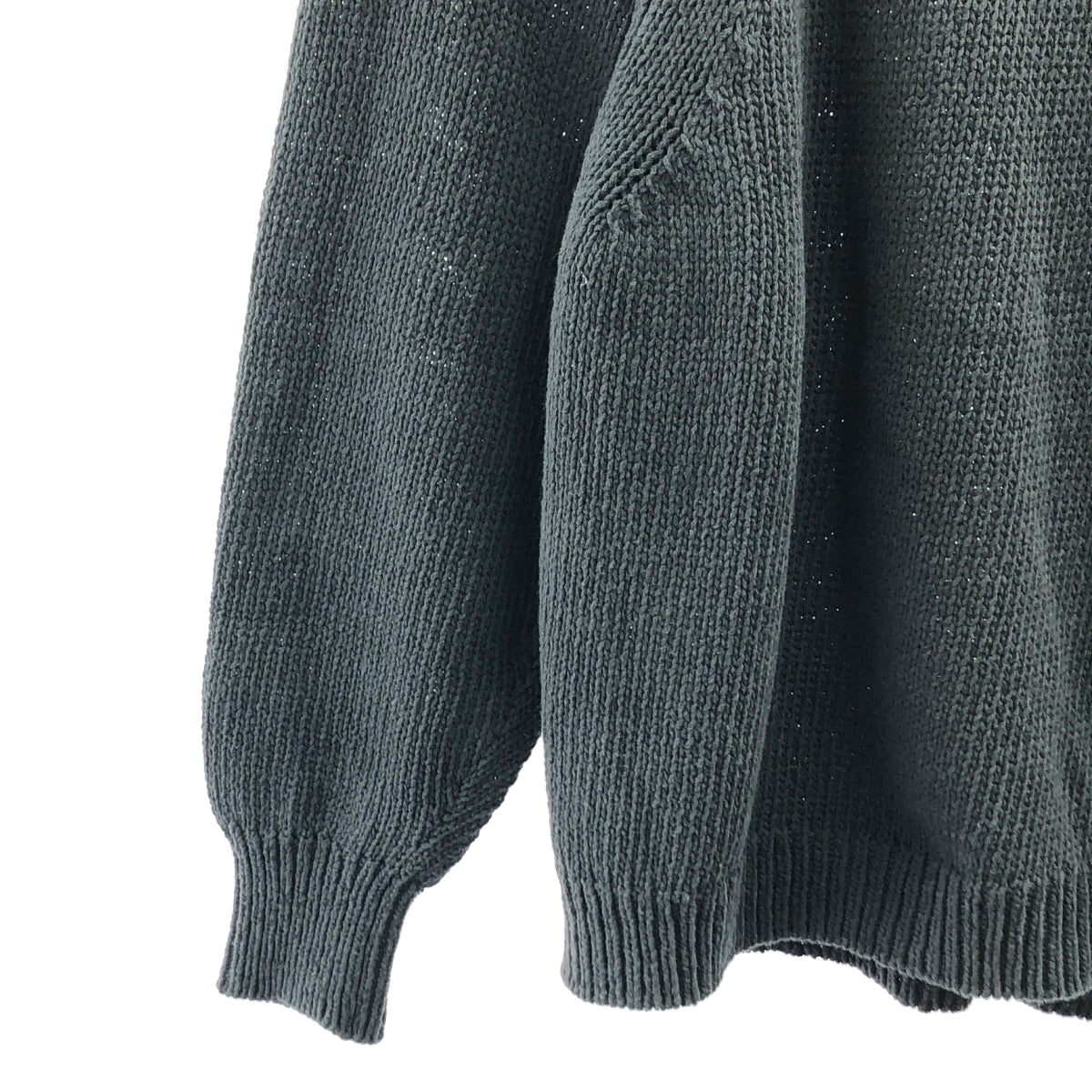 Framework | 2024 春夏 | 亞麻棉質插肩針織衫 | F | 炭灰色 | 女款