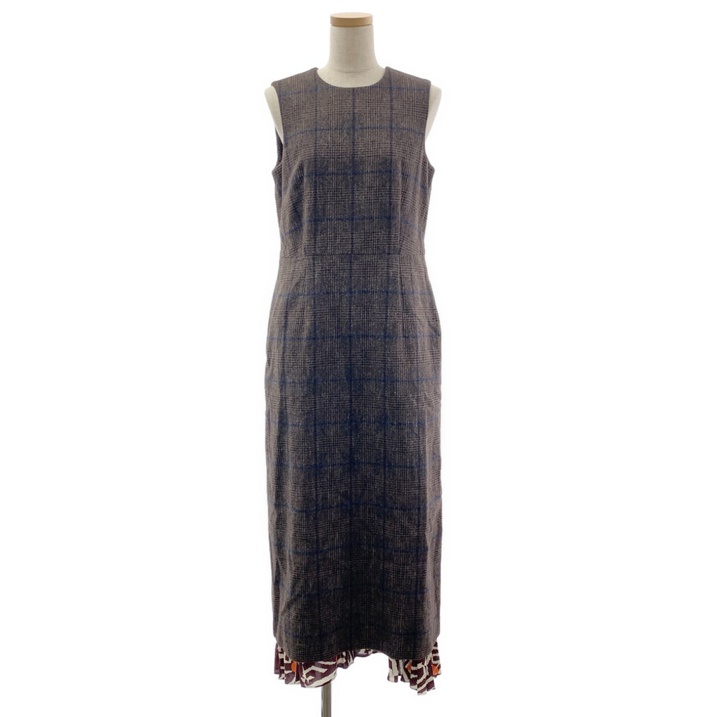 sawa takai / サワ タカイ | 2023AW | SLIT LAYERED DRESS / スリット レイヤード ポケット付き ドレス ワンピース | S | レディース