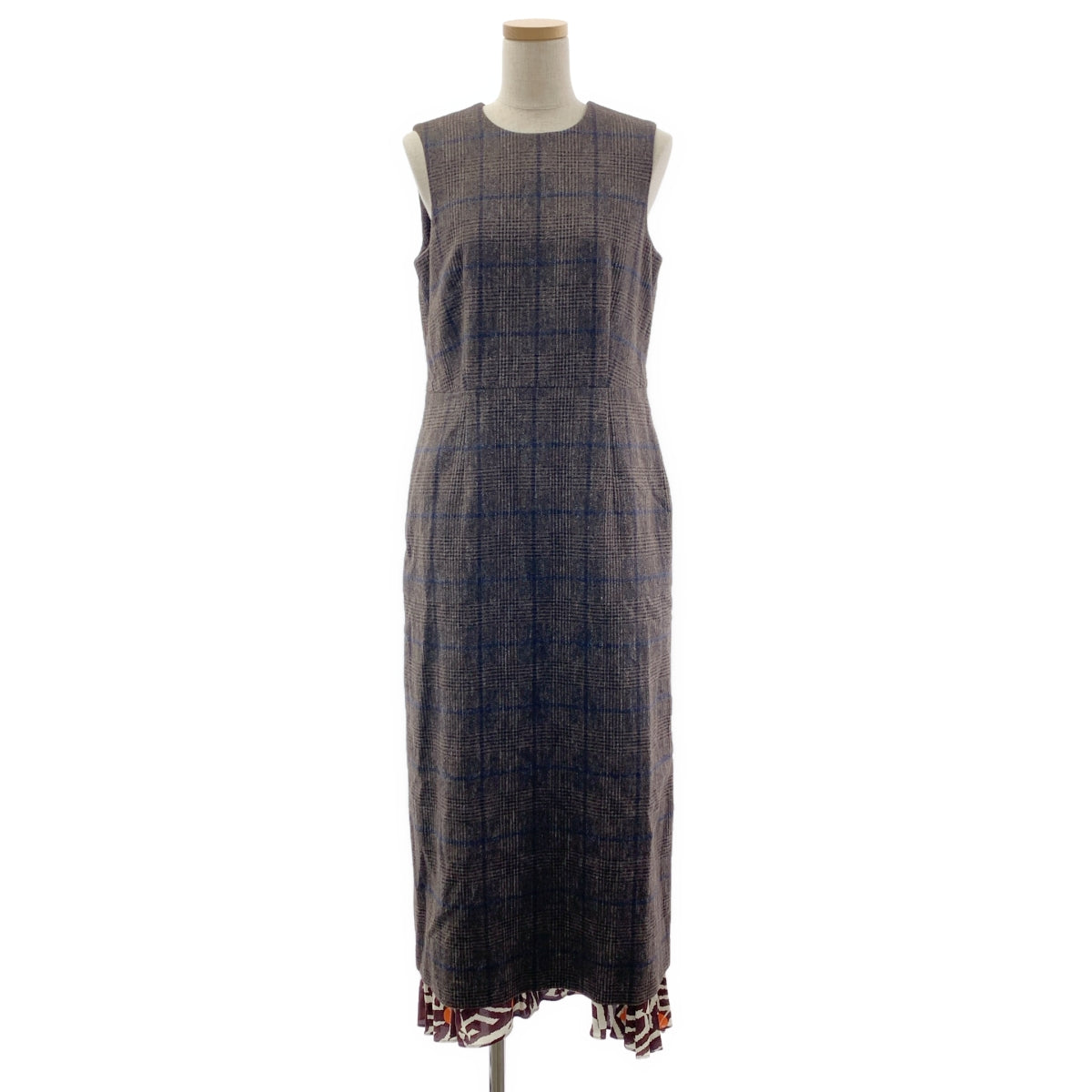 sawa takai / サワ タカイ | 2023AW | SLIT LAYERED DRESS / スリット レイヤード ポケット付き ドレス ワンピース | S | レディース