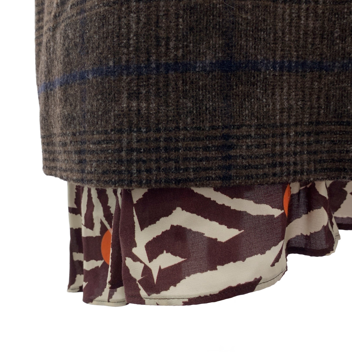 【미품】 sawa takai / 사와 타카이 | 2023AW | SLIT LAYERED DRESS / 슬릿 레이어드 포켓 첨부 드레스 원피스 | S | ASSORRED |