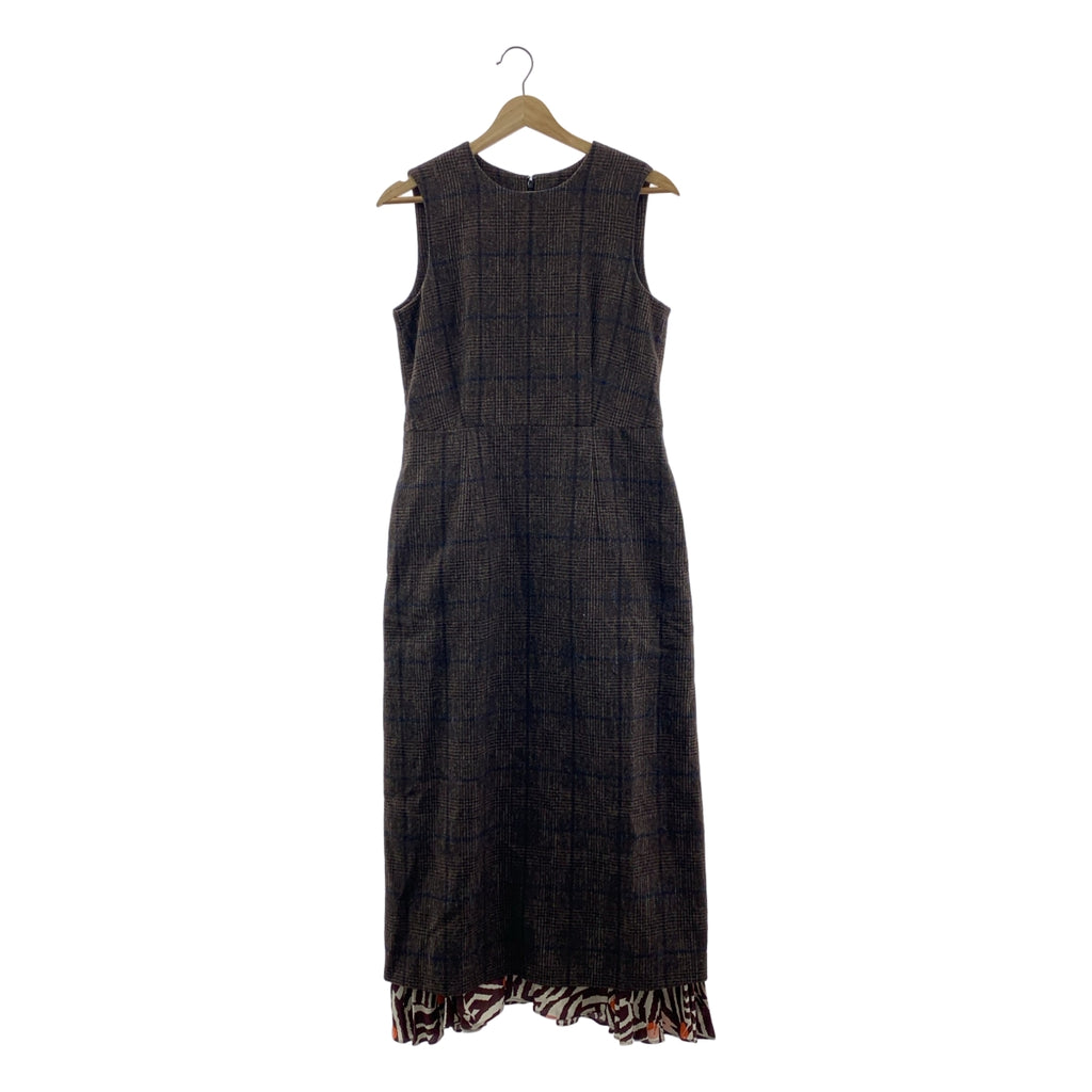 sawa takai / サワ タカイ | 2023AW | SLIT LAYERED DRESS / スリット レイヤード ポケット付き ドレス ワンピース | S | レディース