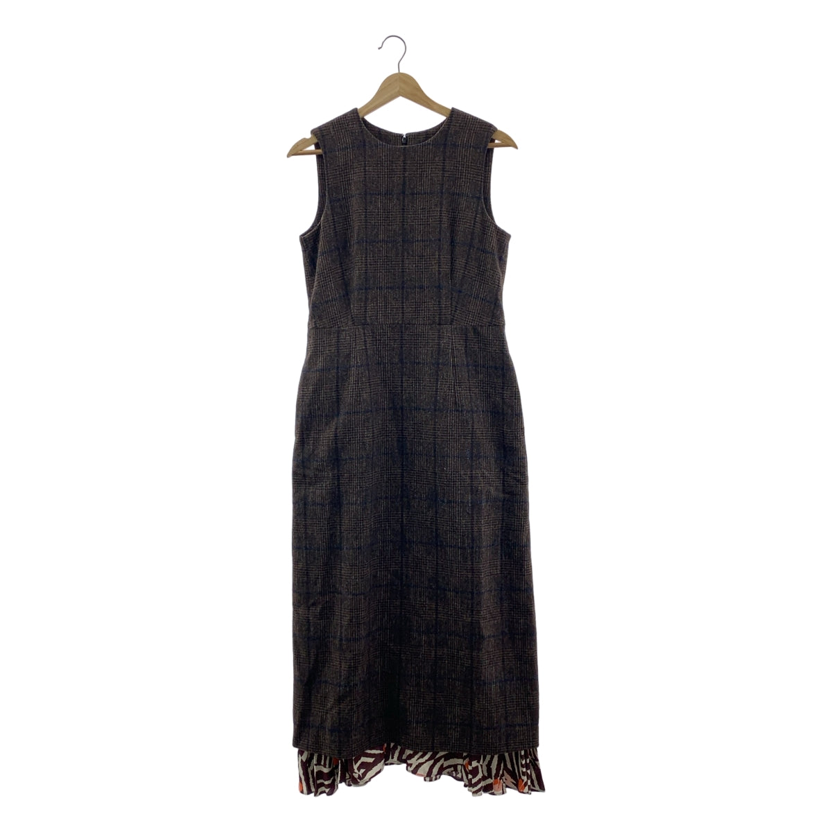 sawa takai / サワ タカイ | 2023AW | SLIT LAYERED DRESS / スリット レイヤード ポケット付き ドレス ワンピース | S | レディース