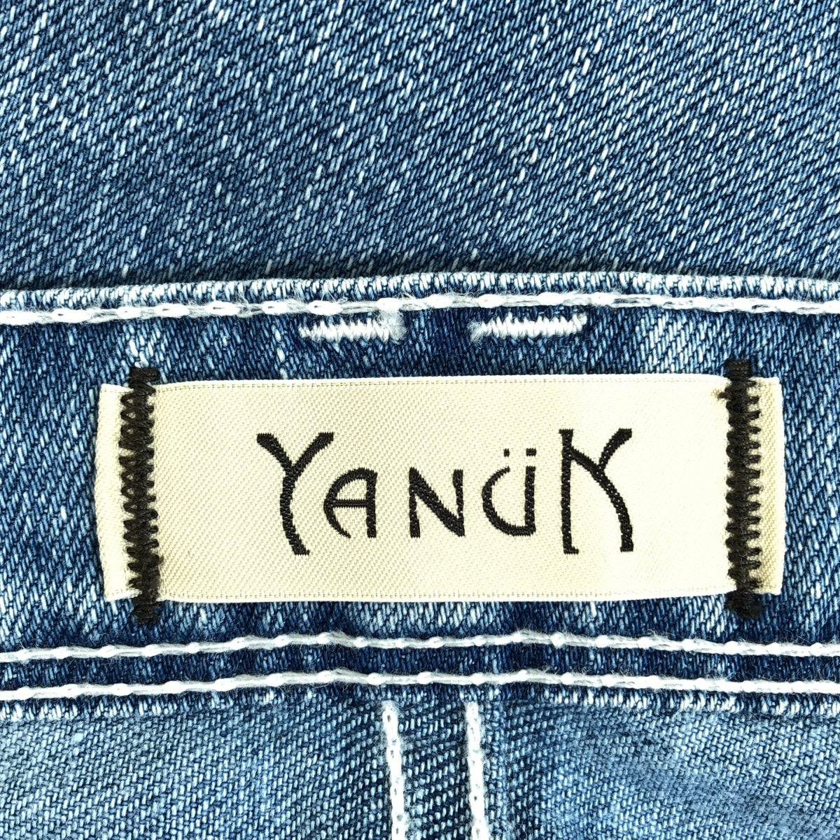 YANUK / ヤヌーク | KAY アリーライト リラックスドスリム デニムパンツ | 25 | インディゴ | レディース