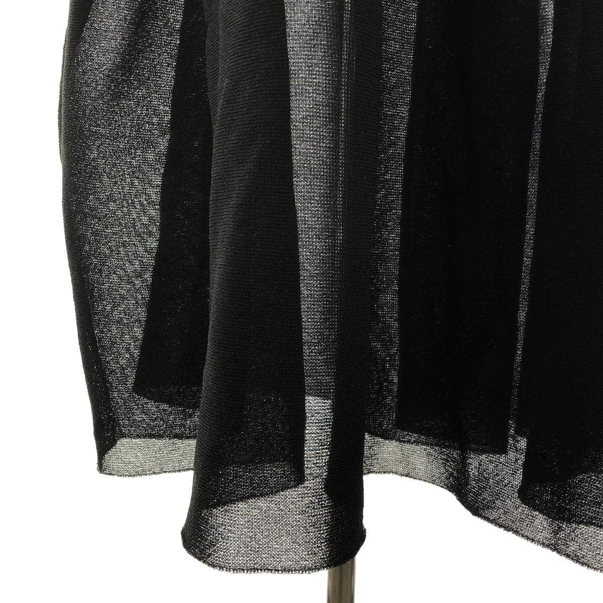 CFCL / シーエフシーエル | POTTERY LUCENT DRESS 2 シアー切替 ノースリーブ ワンピース | ブラック | レディース