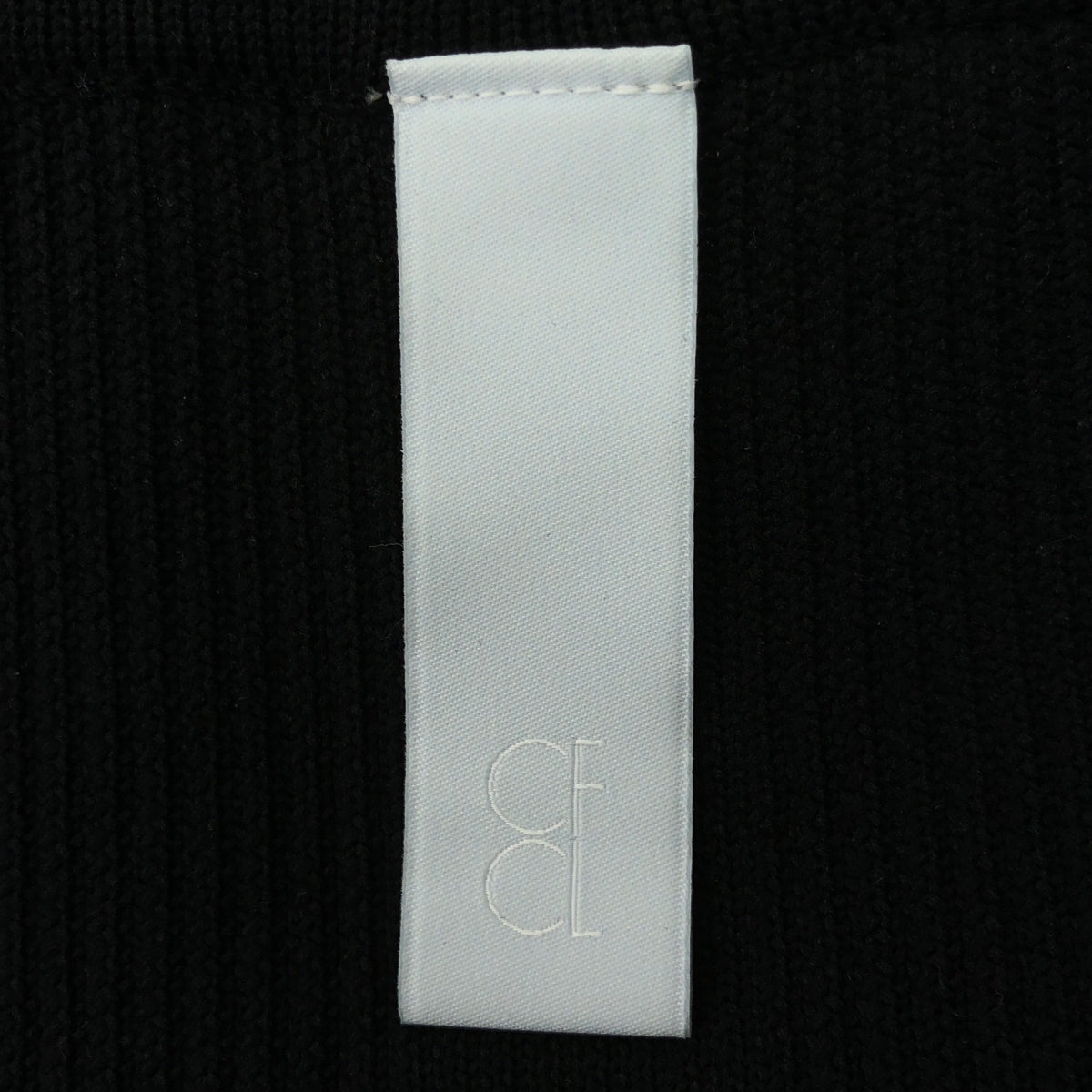 CFCL / シーエフシーエル | POTTERY LUCENT DRESS 2 シアー切替 ノースリーブ ワンピース | ブラック | レディース