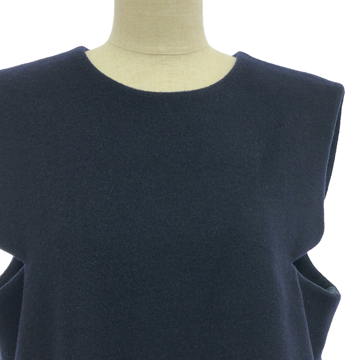 mina perhonen / mina perhonen | yo wool cashmere sleeveless dress | 42 | women's