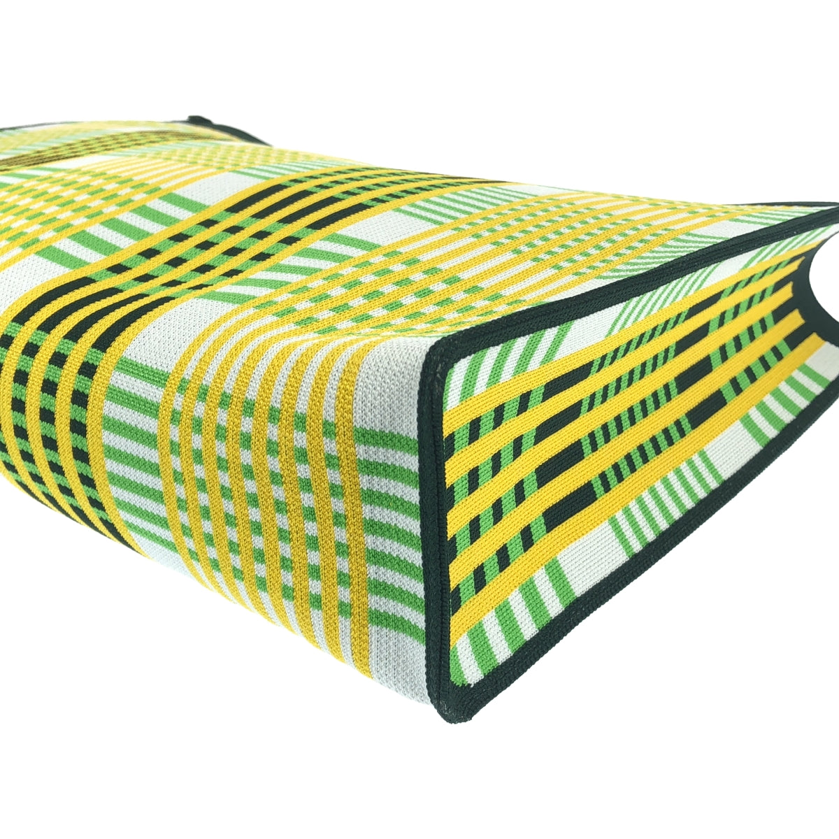 [新品] MARNI | 2024SS |格子公事包手提包 |黃色/白色/綠色 |女性的