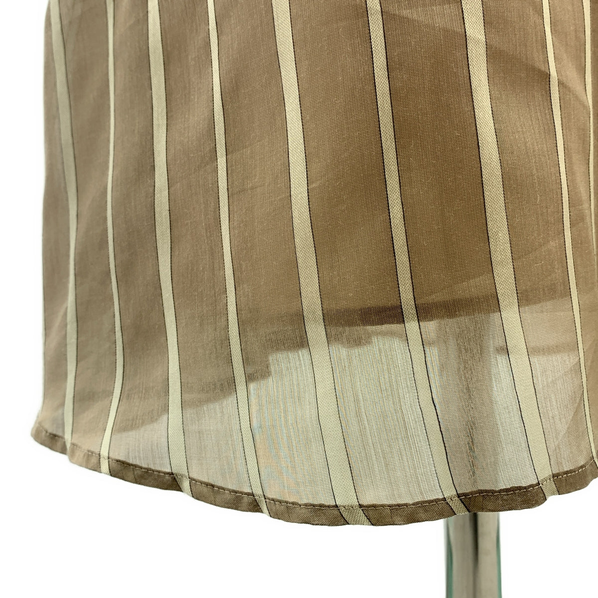 ADORE / 아도어 | 벨티드 시어 스트라이프 스커트 | 36 | 여성