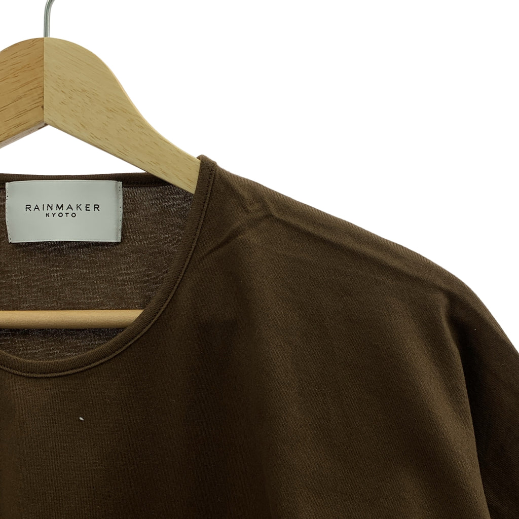 RAINMAKER / 레인 메이커 | 코튼 크루 넥 키모노 슬리브 T 셔츠 | 44 | 남성