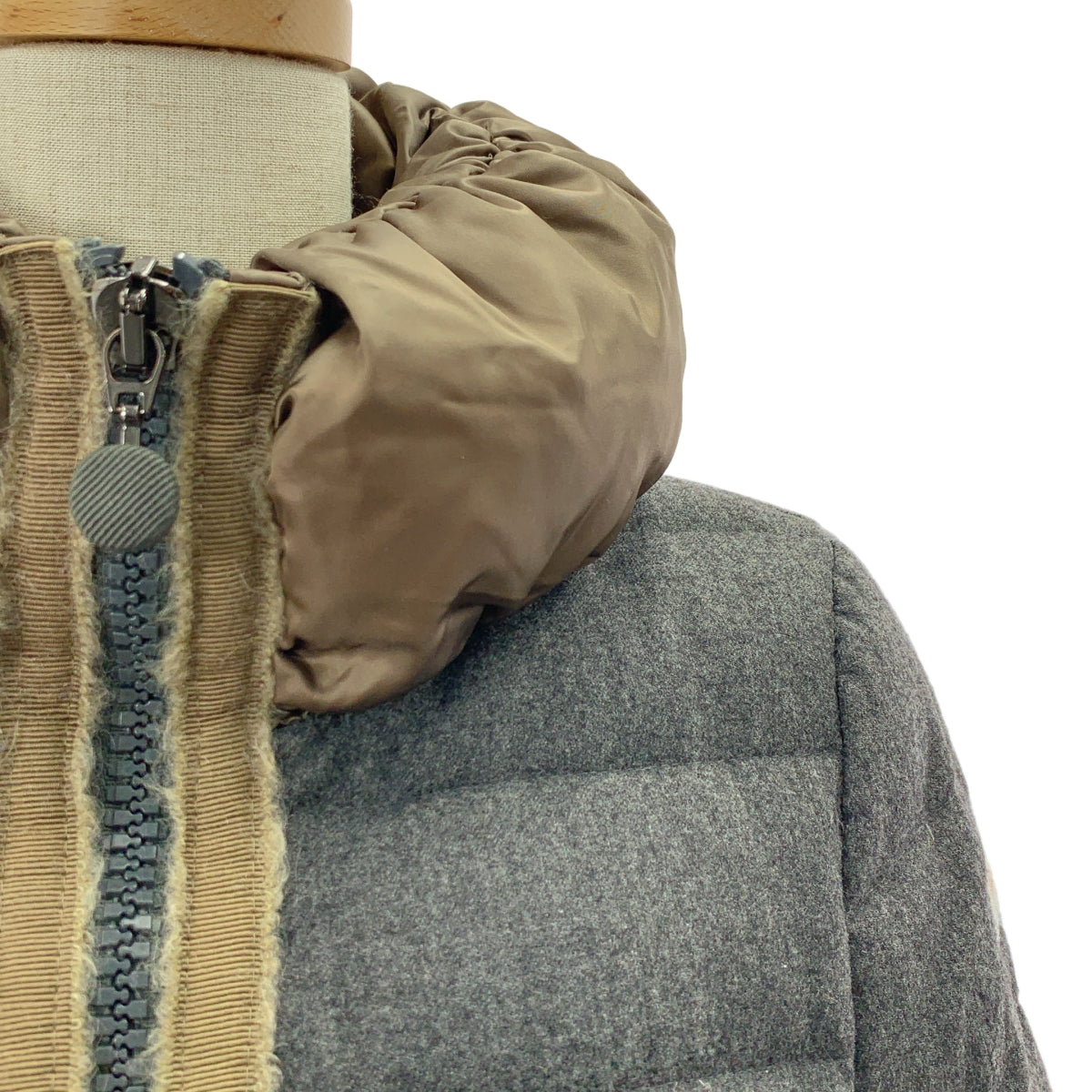 MONCLER / モンクレール | × sacai / サカイ MAKORI / ウール ダウンジャケット ブルゾン | 0 | レディース