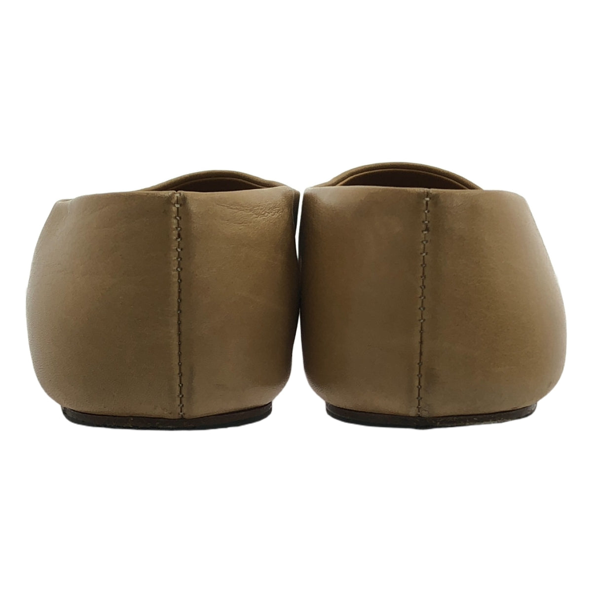 THE ROW / ザロウ | SQUARE TOE PUMP スクエアトゥ フラットパンプス | ベージュ | レディース