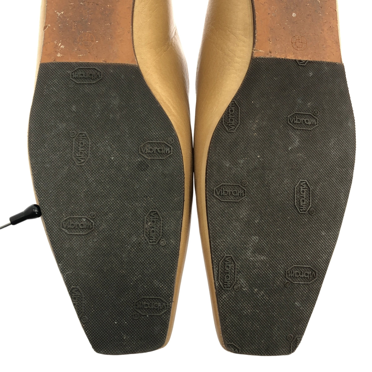 THE ROW / ザロウ | SQUARE TOE PUMP スクエアトゥ フラットパンプス | ベージュ | レディース