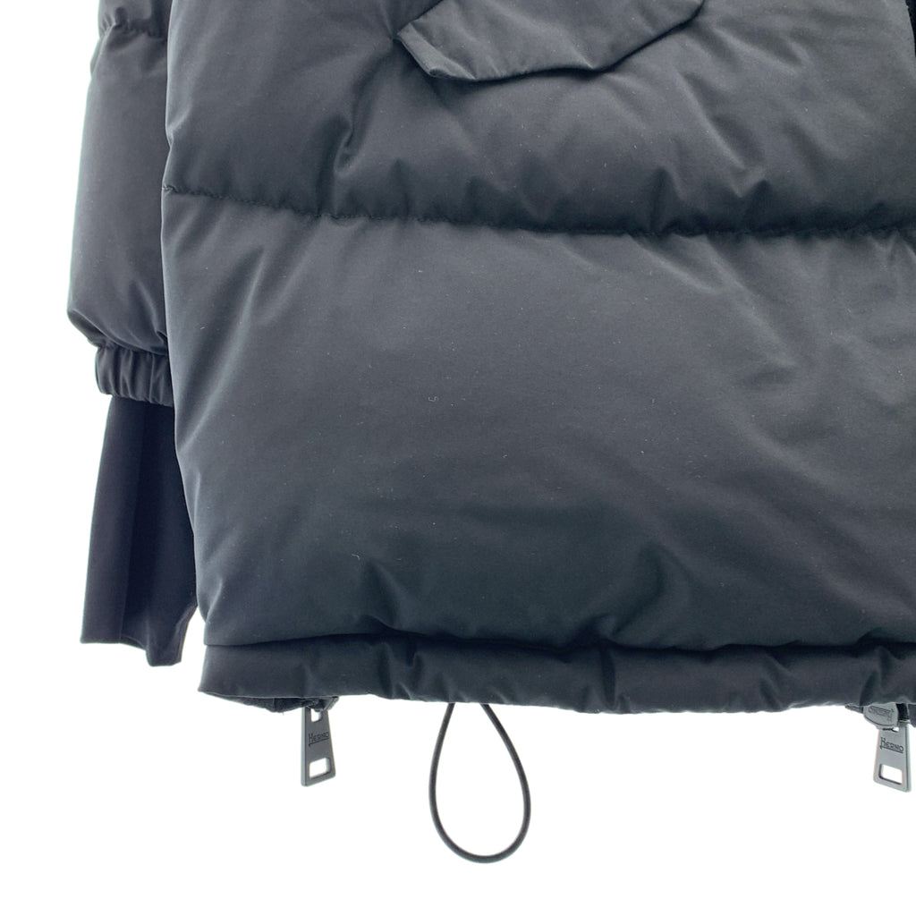 【미품】 HERNO / 헤르노 | LAMINAR GORE-TEX 라미나 고어 텍스 다운 재킷 | 38 | 블랙 | 여성