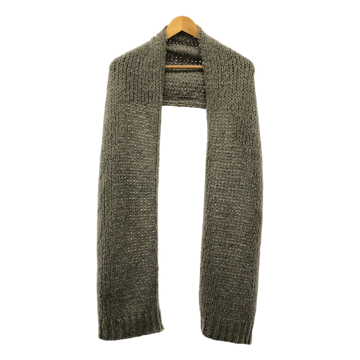 DRIES VAN NOTEN | 馬海毛混紡長圍巾 | 灰色 | 女款