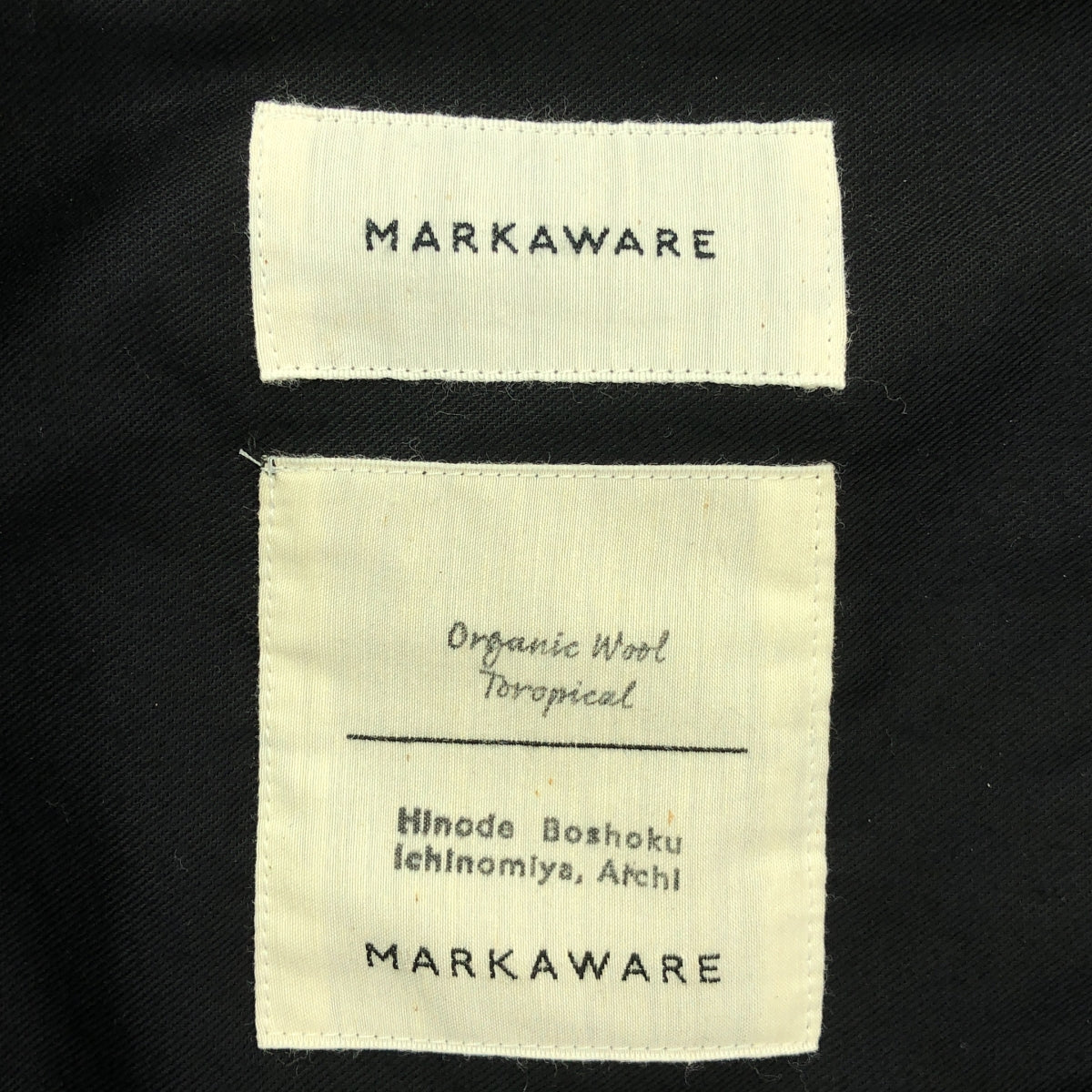 MARKAWARE / マーカウェア | 2021SS | FRONT PLEATS PEGTOP ORGANIC WOOL TROPICAL / ペグトップトラウザーズ パンツ | 4 | メンズ