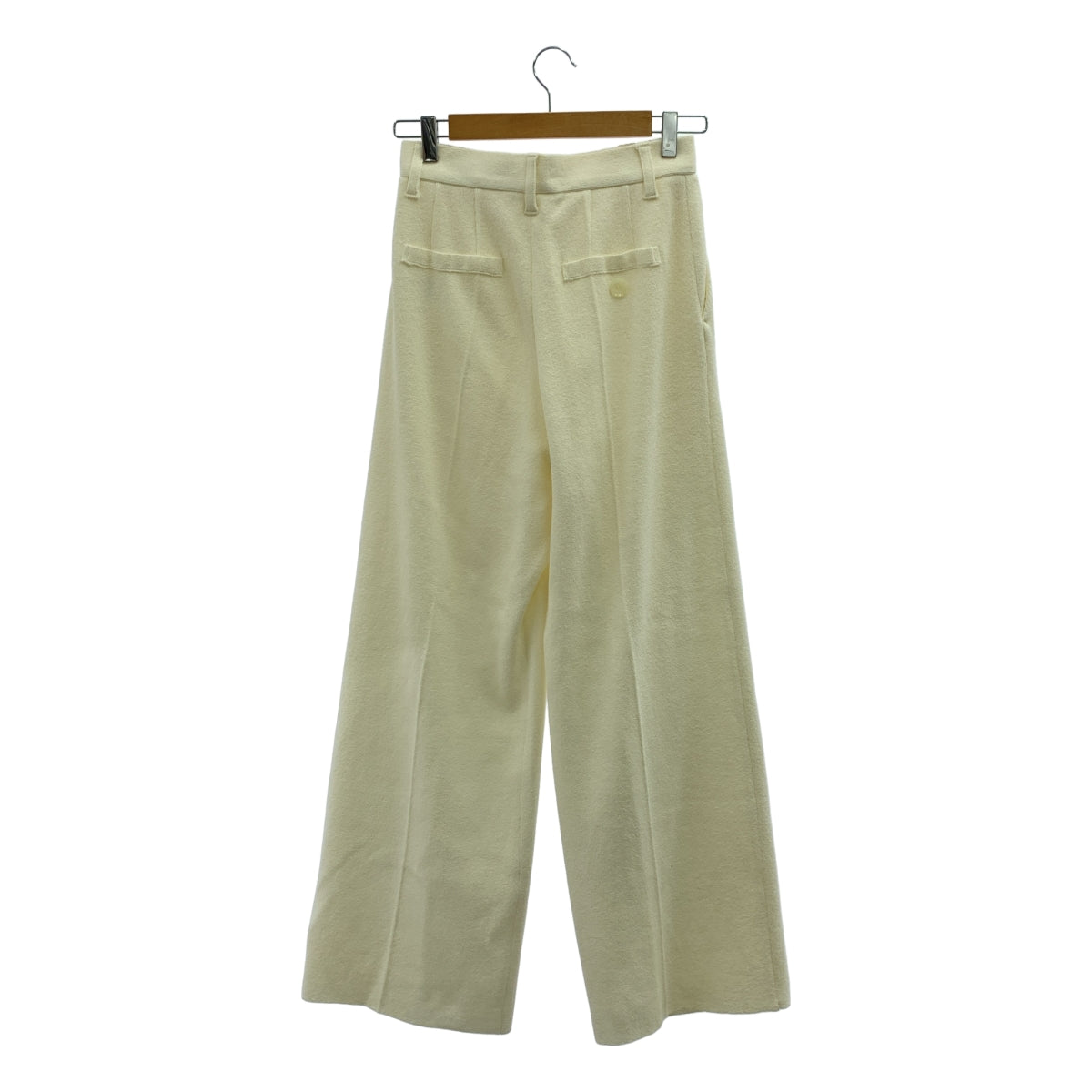 AKIRANAKA / アキラナカ | コットン ナイロン センタープリーツ パンツ | 1 | レディース