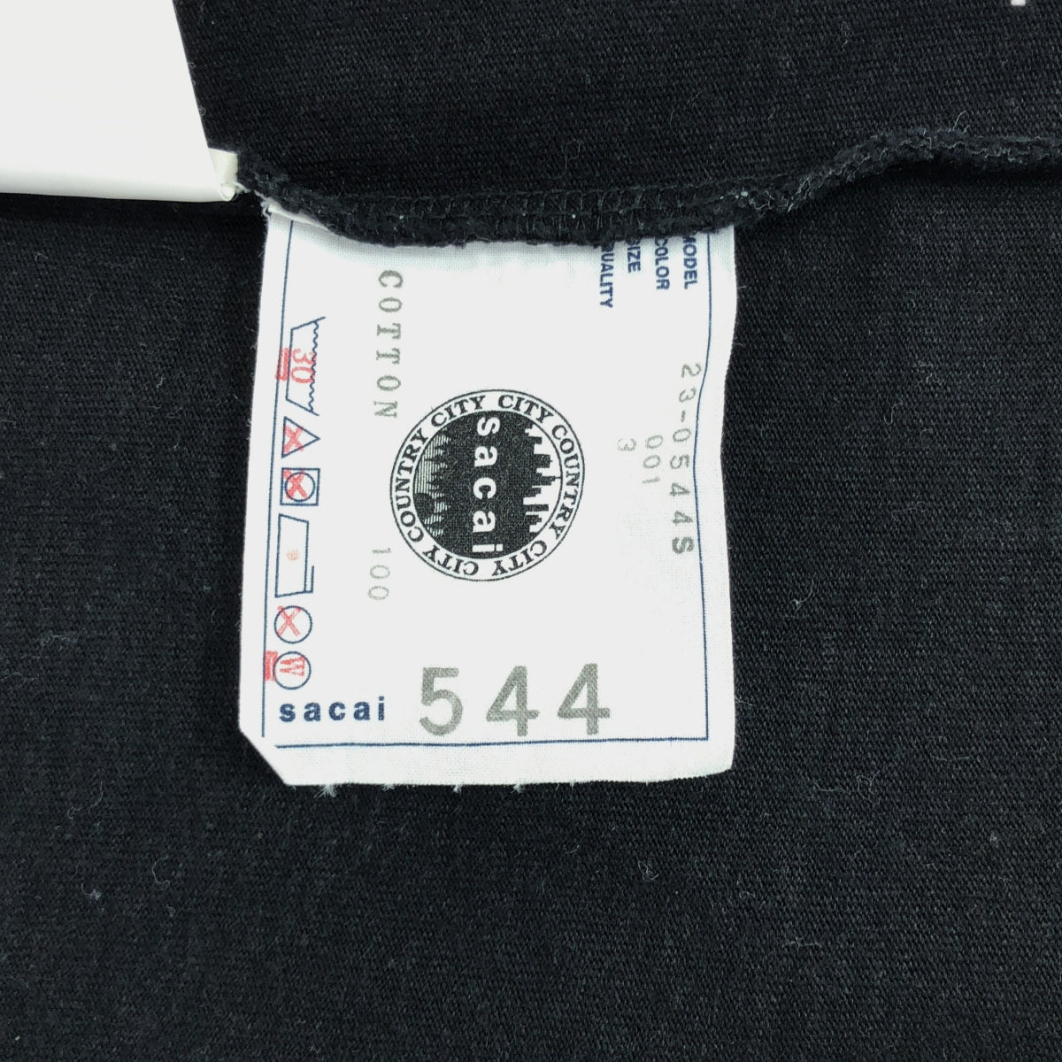 sacai / サカイ | 2023SS | ×CITY COUNTRY CITY シティーカントリーシティー / プリント Tシャツ | 3 | ブラック | メンズ