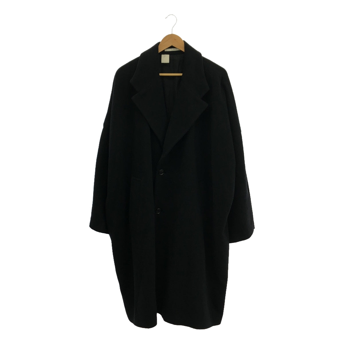 N.HOOLYWOOD / N.Hollywood | 2021AW | CHESTER FIELD LONG COAT | 40 | Black | Men's