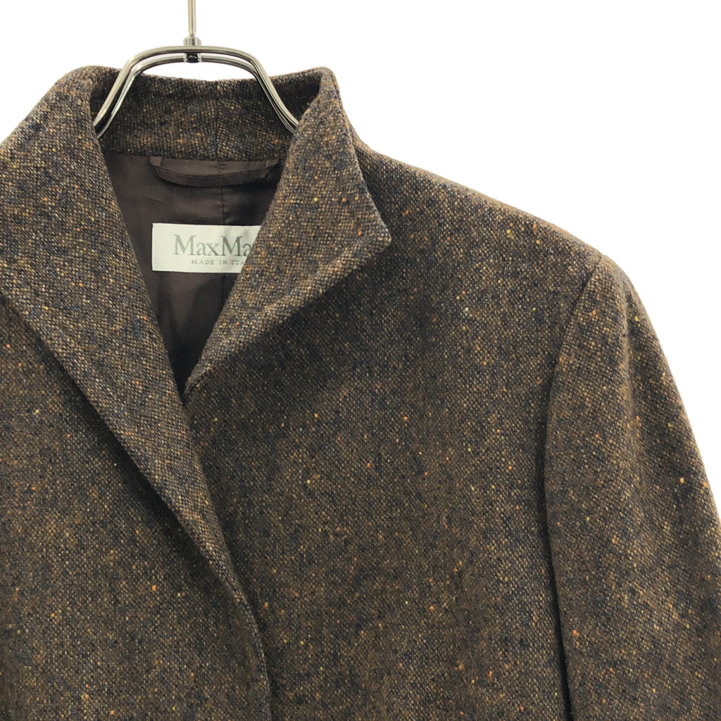 Max Mara / 맥스마라 | 셋업 / 울 실크 트위드 재킷 / 탁 스커트 | 42 |