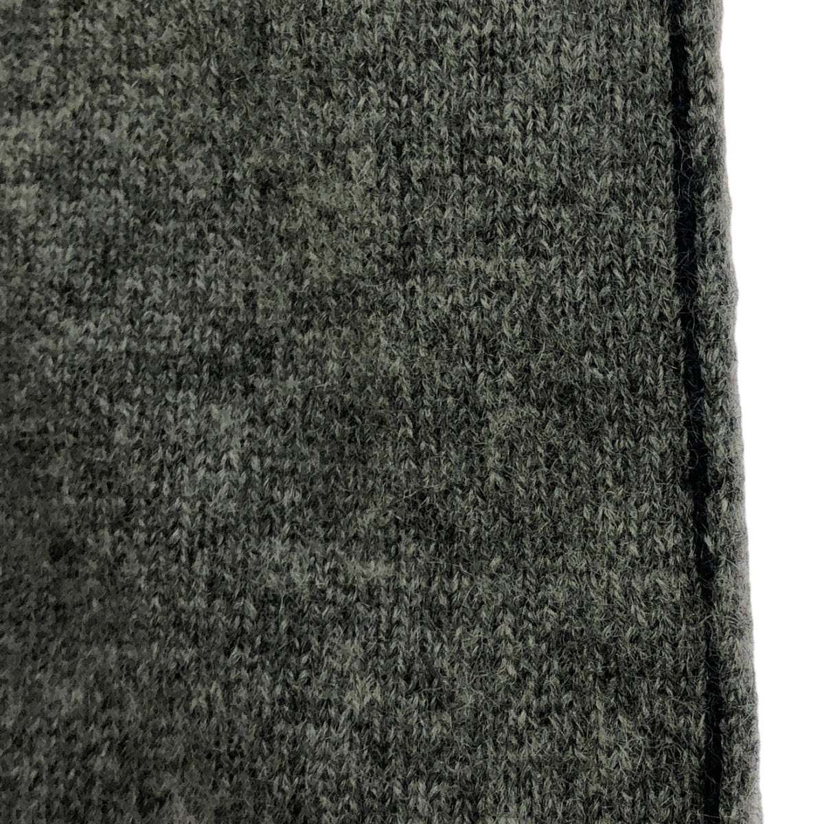 HELMUT LANG / ヘルムートラング | cashmere 100％ / カシミヤ インサイドアウト ニット プルオーバー | XS | グレー | レディース