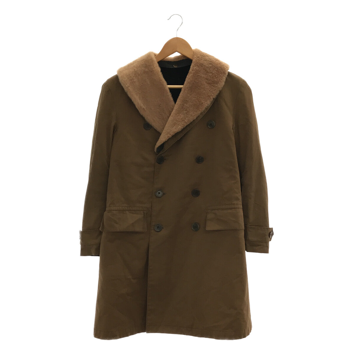 SCYE | Long coat with removable fleece | Size 36 | Brown | Women's