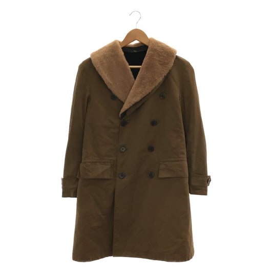 SCYE | Long coat with removable fleece | Size 36 | Brown | Women's