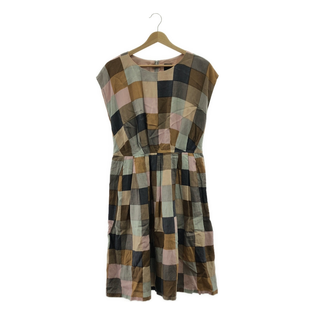 mina perhonen | 果凍 | 果凍亞麻蓬鬆連身裙 | 帶襯裡 | 尺寸 38 | 多色 | 女款