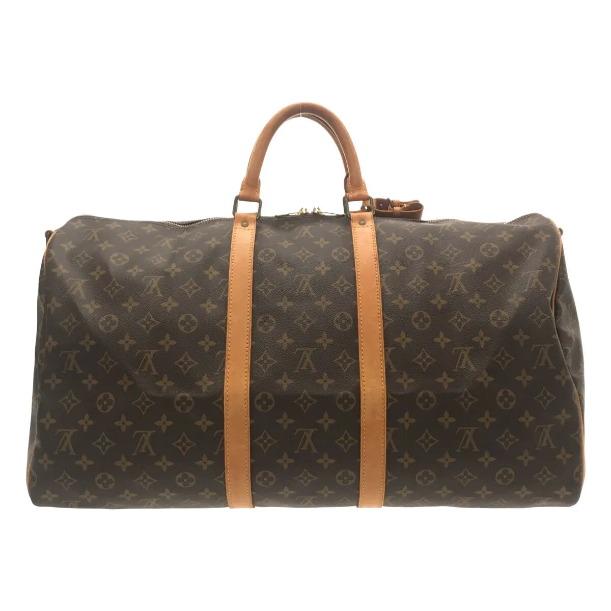 Louis Vuitton / ルイヴィトン | M41414  2Way モノグラム キーポル バンドリエール 55 ショルダー ボストンバッグ | ブラウン | レディース
