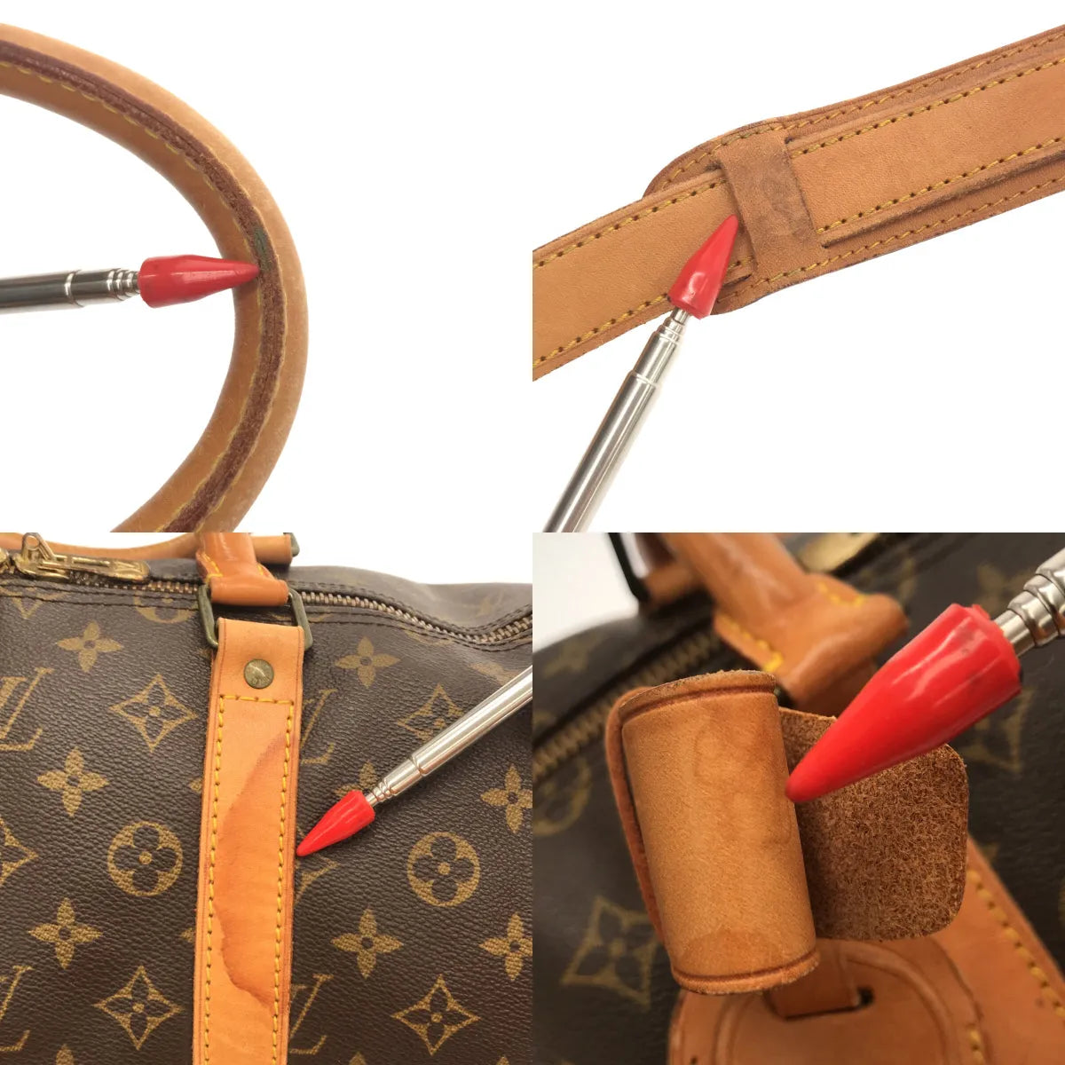 路易威登 | M41414 2Way Monogram Keepall Bandouliere 55 肩波士頓包 |布朗 |女的
