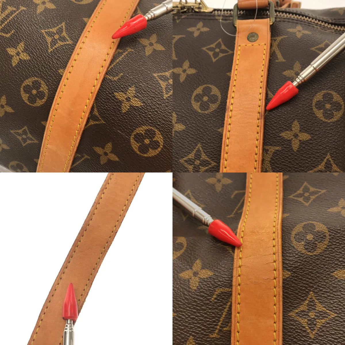 路易威登 | M41414 2Way Monogram Keepall Bandouliere 55 肩波士頓包 |布朗 |女的