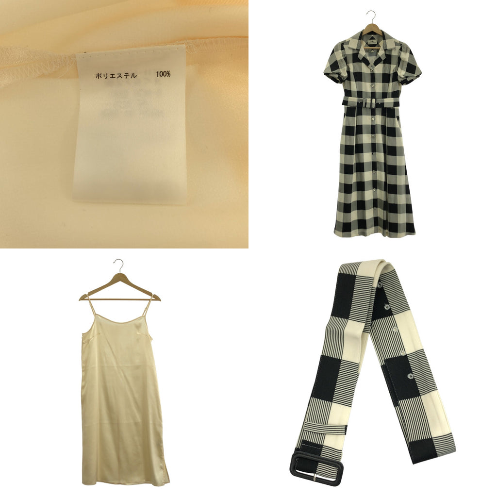 GRACE CONTINENTAL | 蓬鬆袖繫帶襯衫裙 / 含內衣 | 尺寸 36 |