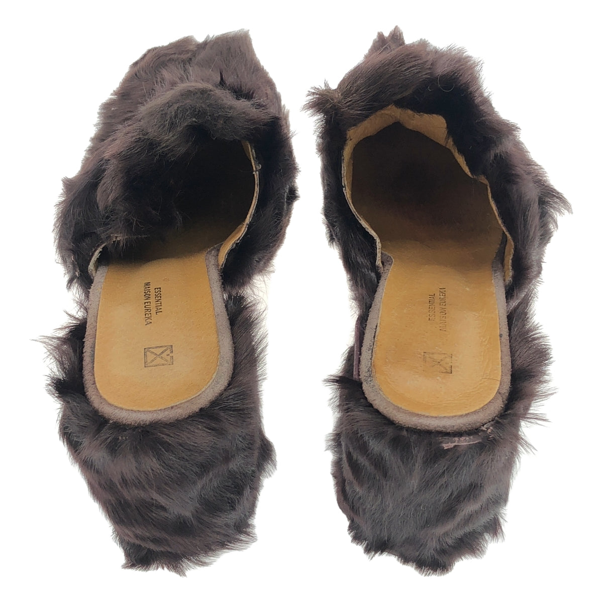 MAISON EUREKA / メゾンエウレカ | LAMB FUR MULES ラムファー ミュール ヒール クロッグサンダル | 38 | レディース