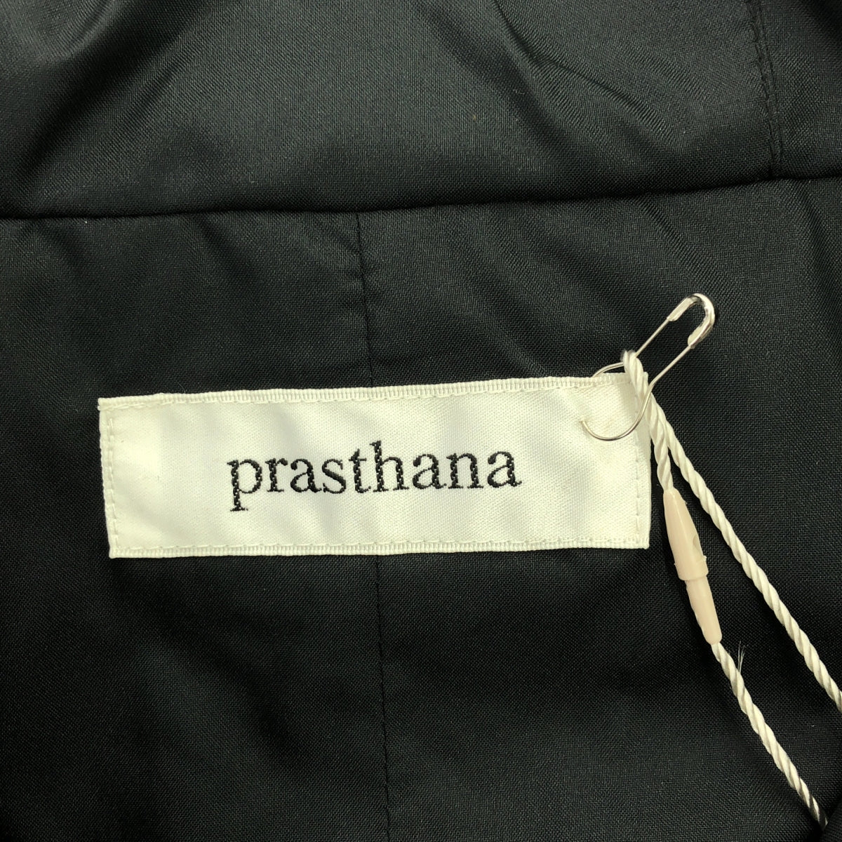【新品】  prasthana / プラスターナ | vagrant parka | F | ブラック | メンズ