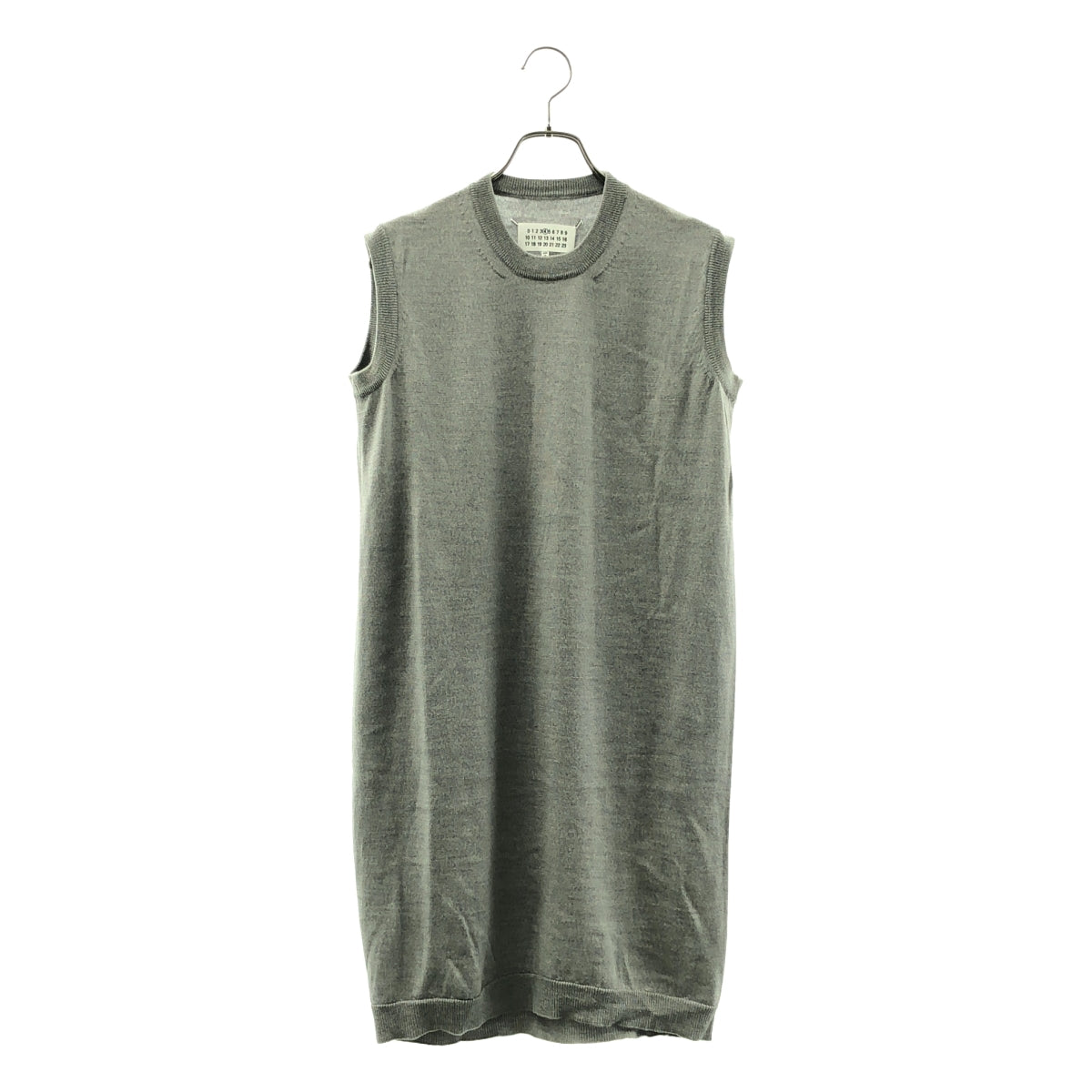 Maison Martin Margiela / 메종 마르탄 마르젤라 | 2014AW | 울 크루넥 니트 원피스 | S | 여성