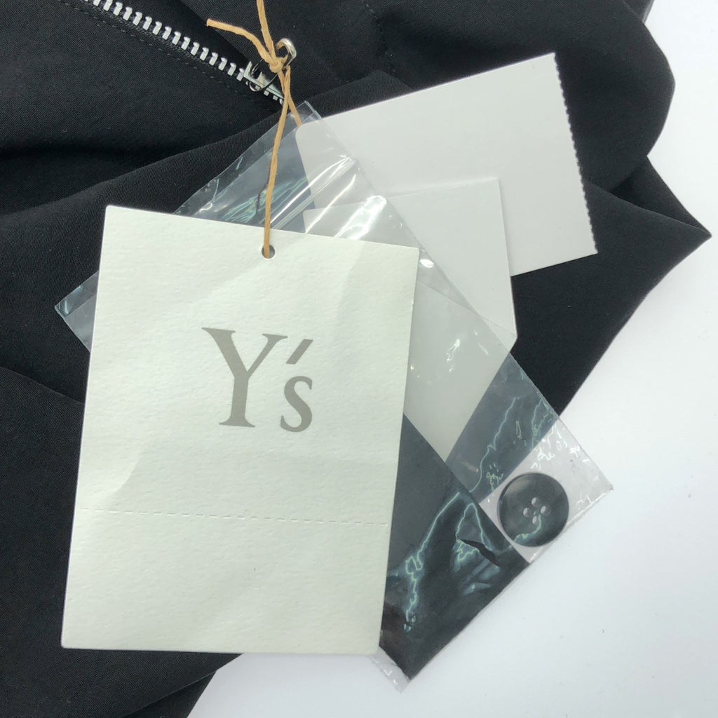 [狀況極佳] Y's / Y's Yohji Yamamoto | 褶皺寬褲 | 尺寸 2 | 黑色 | 女款